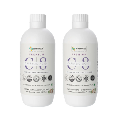 Premium C8 MCT Oil (95% C8, 5% C10) from Coconut Oil | Sharrets