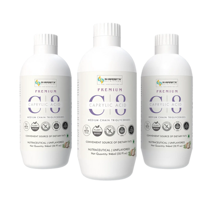 Premium C8 MCT Oil (95% C8, 5% C10) from Coconut Oil | Sharrets