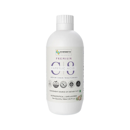 Premium C8 MCT Oil (95% C8, 5% C10) from Coconut Oil | Sharrets