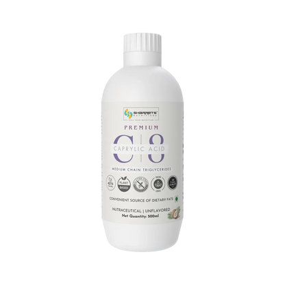 Premium C8 MCT Oil (95% C8, 5% C10) from Coconut Oil | Sharrets