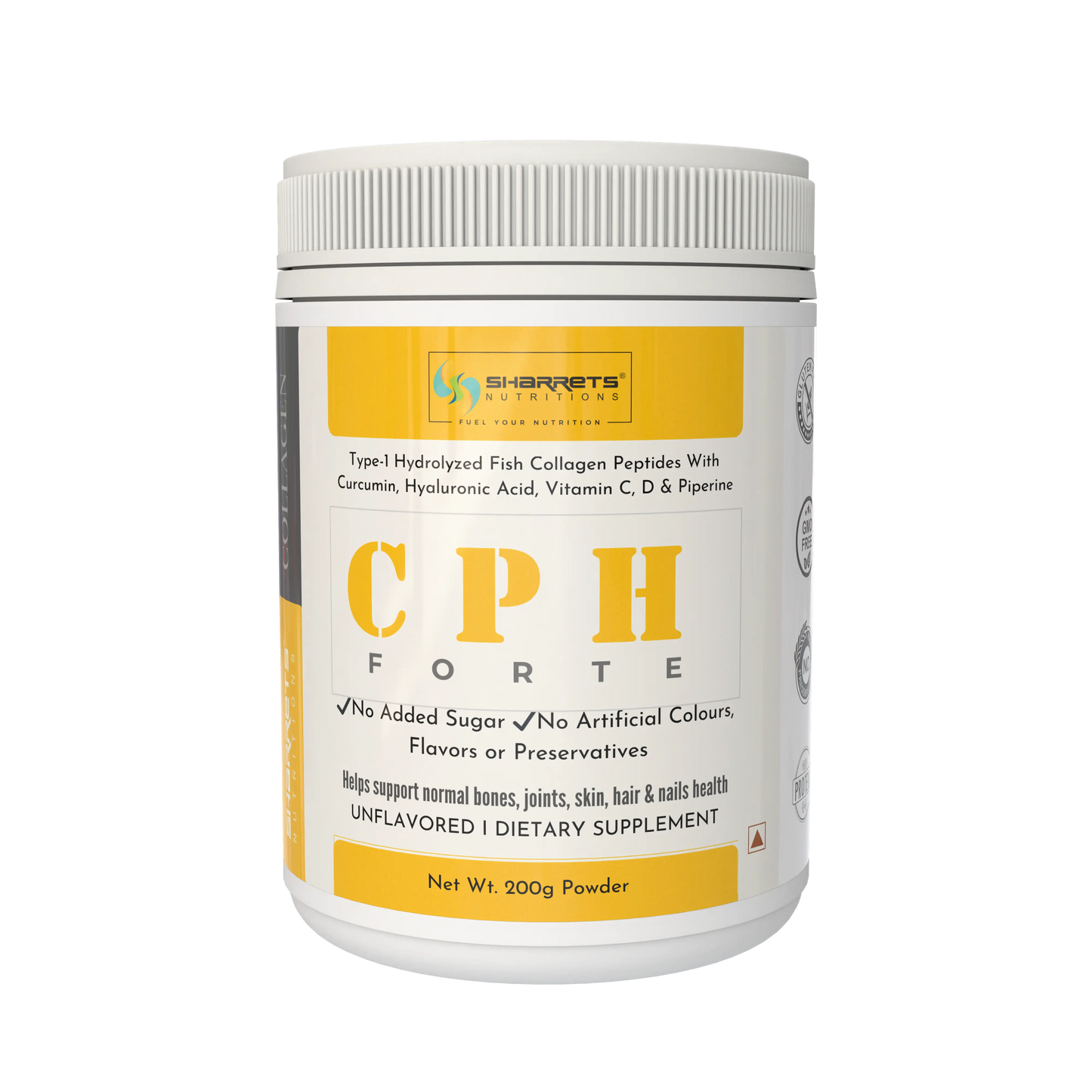 Sharrets CPH Forte- Curcumin Collagen Supplement 200g 