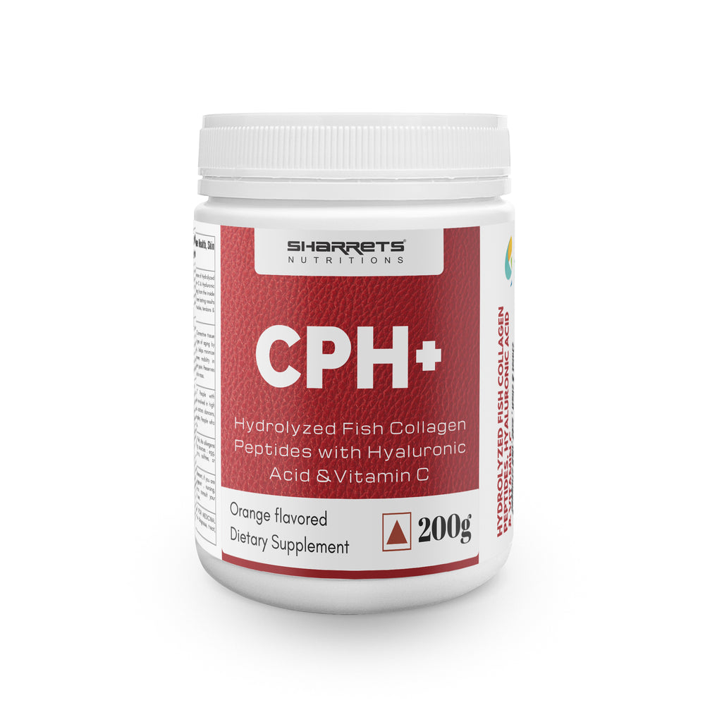 Hydrolyzed Fish collagen peptides with Vitamin C & Hyaluronic acid I Fish collagen supplement