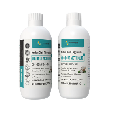 Sharrets Coconut MCT Oil 60:40 C8 C10 – 2 x 946 ml bottles product image