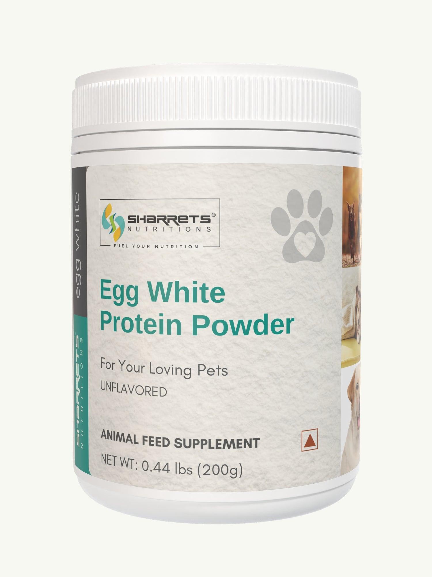 Egg White Protein Powder For Pets - Sharrets Nutritions LLP