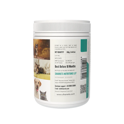 Egg White Protein Powder for Cats & Dogs – 200g