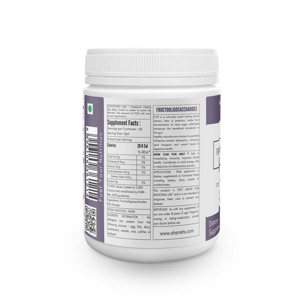 Sharrets Fructooligosaccharides (FOS) Powder