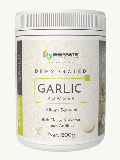 Dehydrated Garlic Powder- Sharrets Nutritions