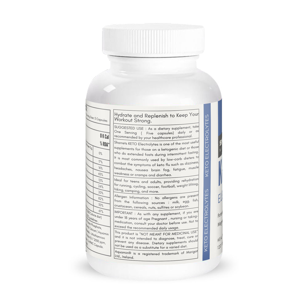 keto electrolytes supplement capsule 