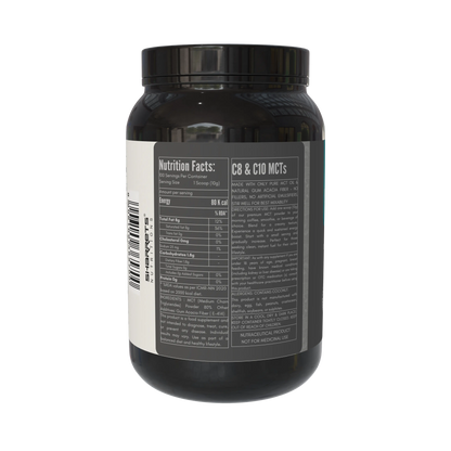 Sharrets MCT Powder 80- left panel