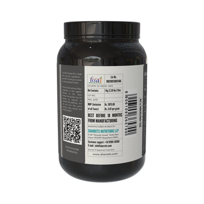 Sharrets MCT Powder 80- right panel