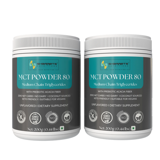 Sharrets MCT Powder 80- 200g x 2