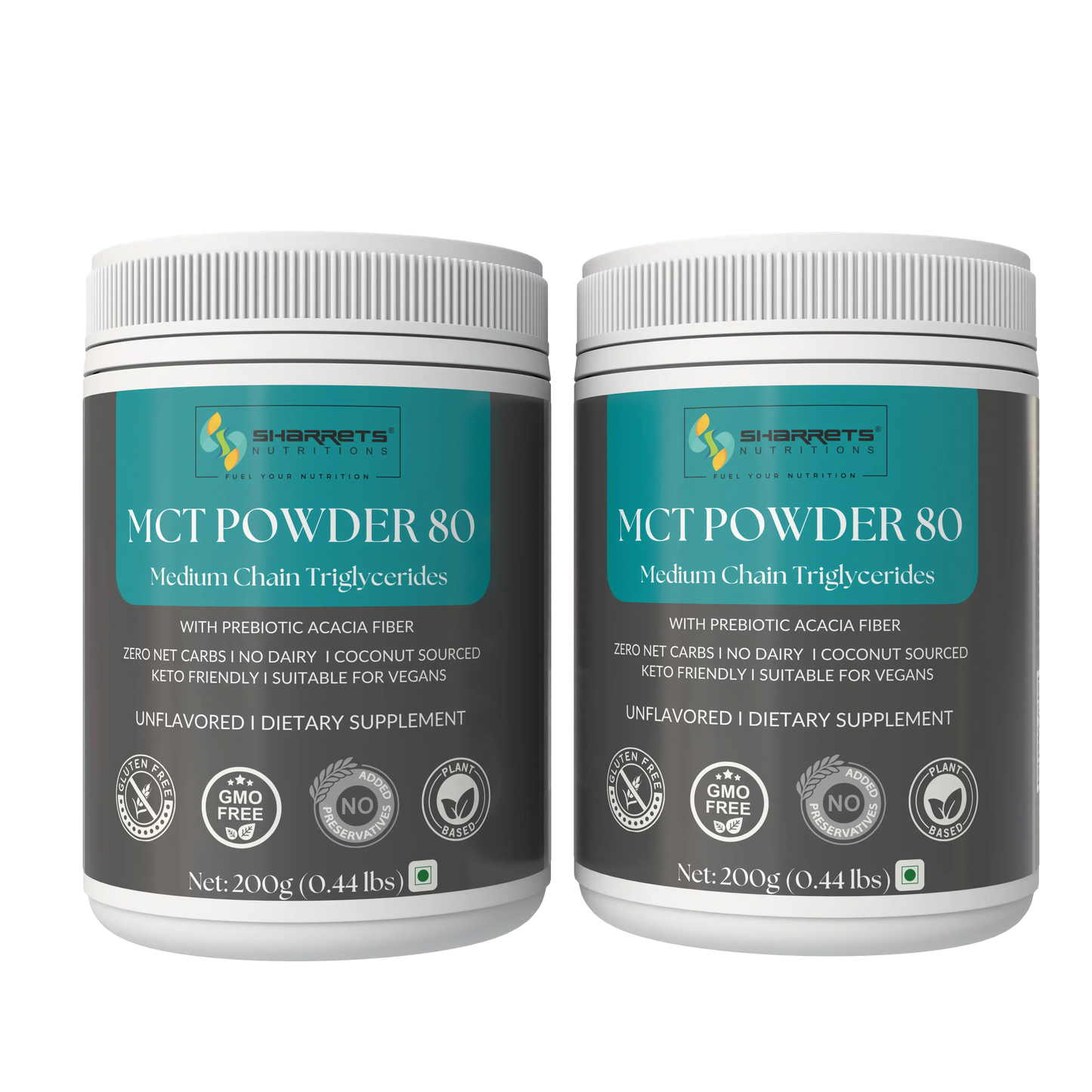 Sharrets MCT Powder 80- 200g x 2