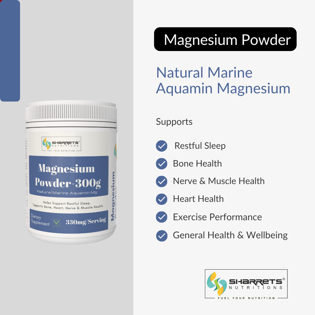 Aquamin Mg - Magnesium Natural Marine Powder - Sharrets 