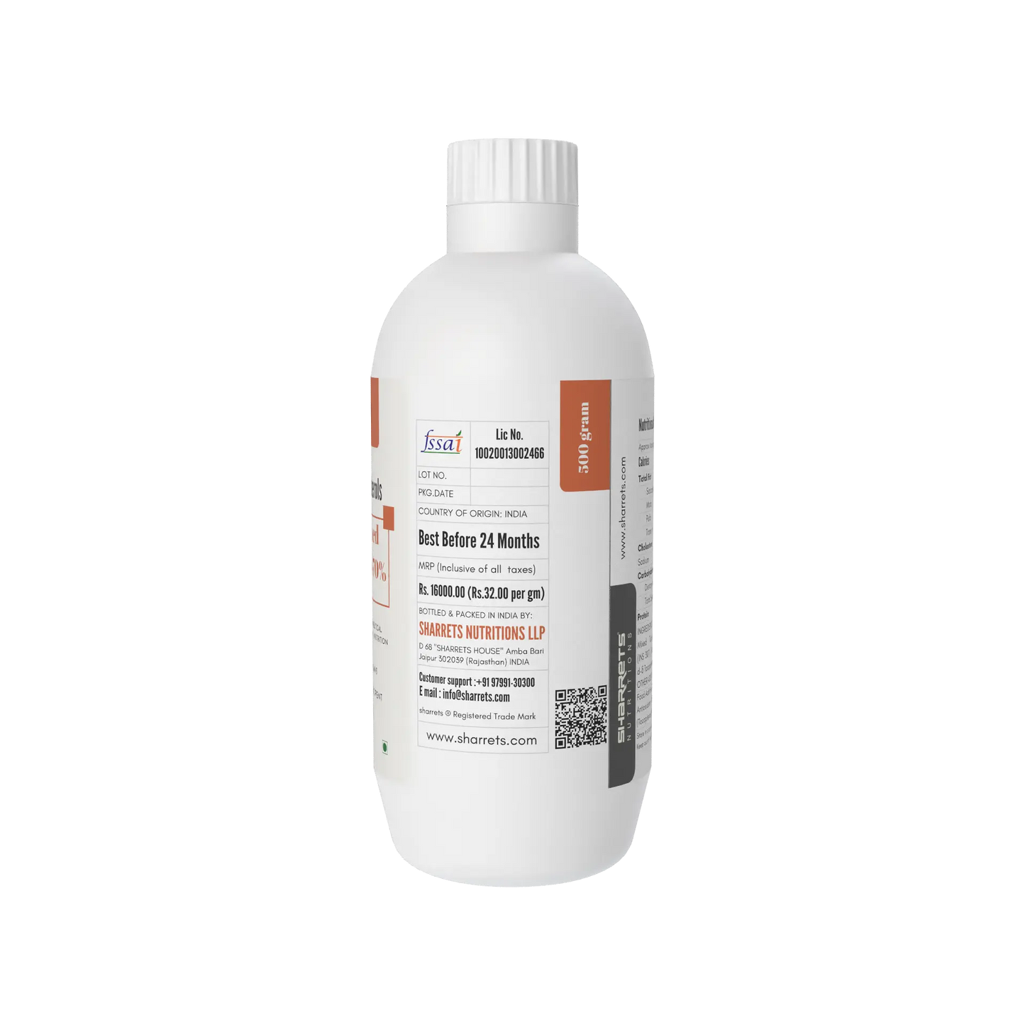 Sharrets Natural Mixed Tocopherols Oil 70% – Food Additive Antioxidant