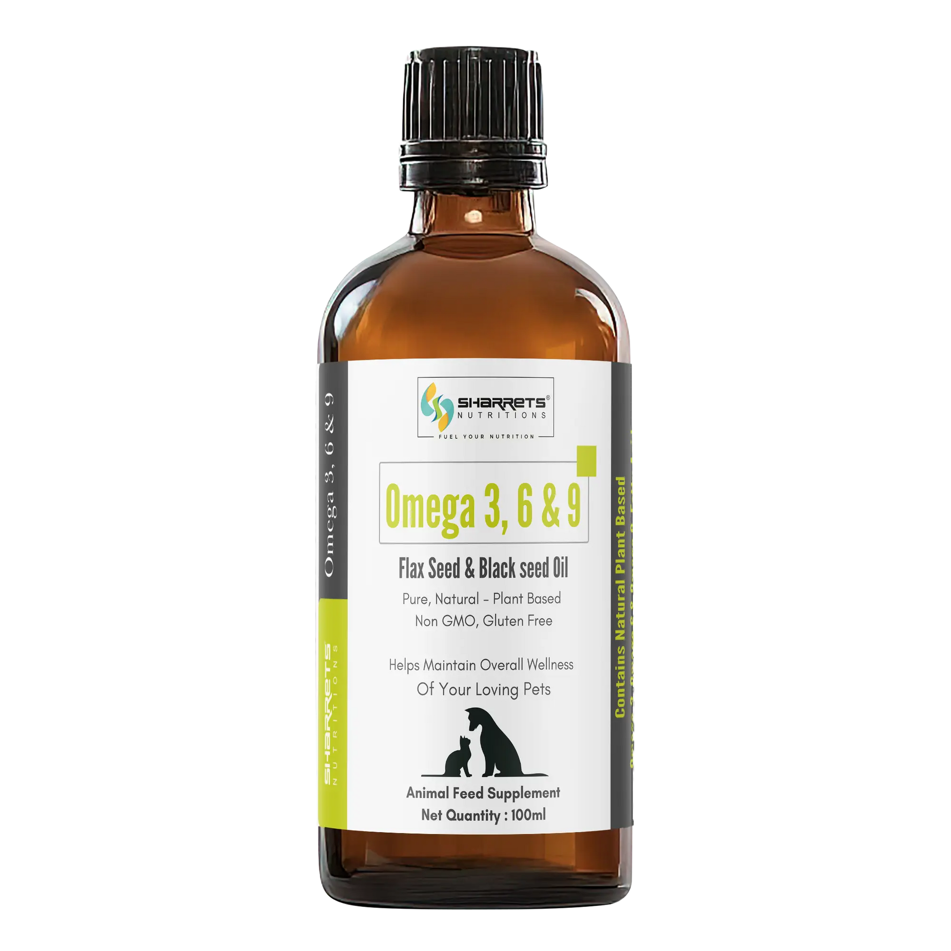 Sharrets Vegan Omega 3 6 9 Supplements for Pets