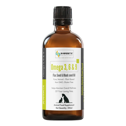 Sharrets Vegan Omega 3 6 9 Supplements for Pets