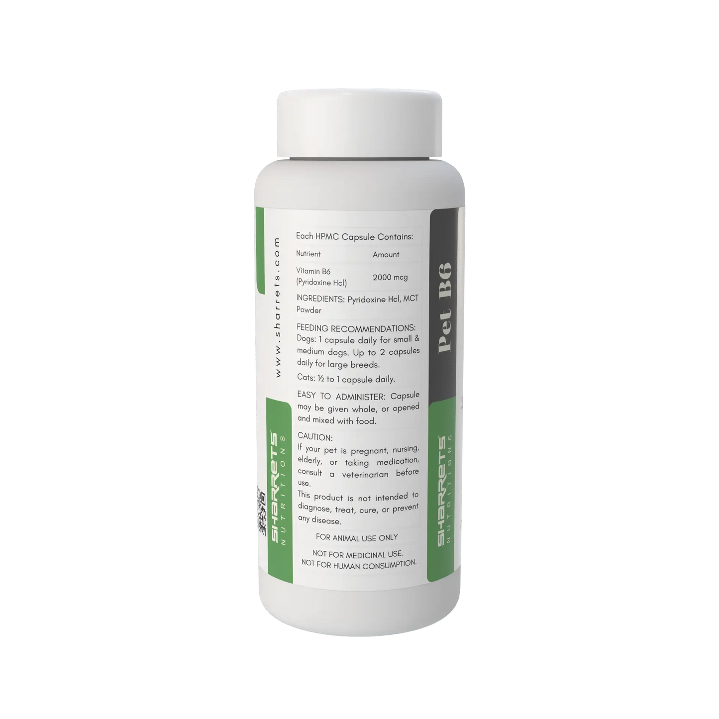 Vitamin B6 Pyridoxine for Dogs & Cats | Sharrets Pet B6