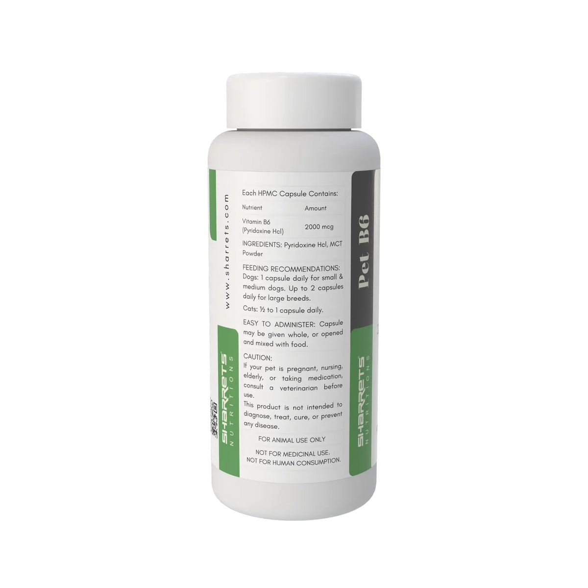 Vitamin B6 Pyridoxine for Dogs & Cats | Sharrets Pet B6