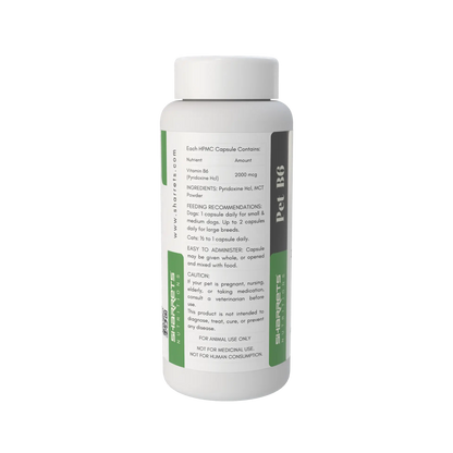 Vitamin B6 Pyridoxine for Dogs & Cats | Sharrets Pet B6