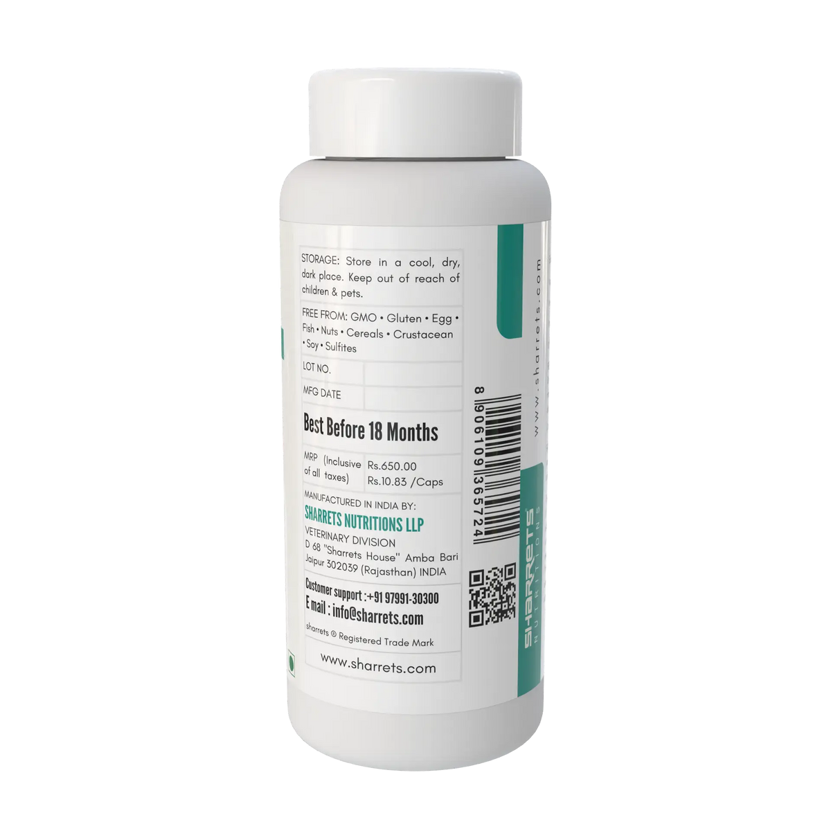 Vitamin B Complex Capsules for Dogs and Cats I Sharrets