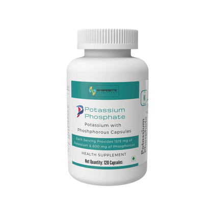 Sharrets Potassium Phosphate Capsules 120 count bottle
