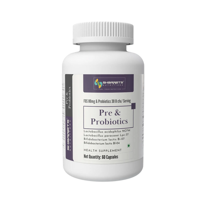 Sharrets Pre & Probiotic Capsules 30 Billion CFU India | 60 Capsules