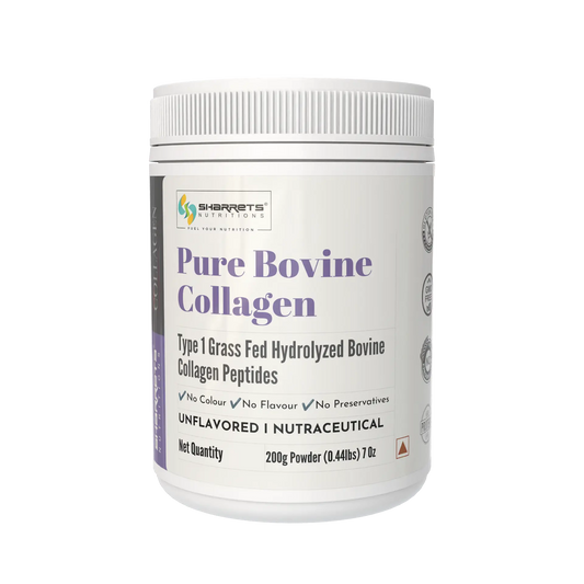 Sharrets Pure Bovine Collagen Peptides Powder 200g – Grass Fed Type I Collagen