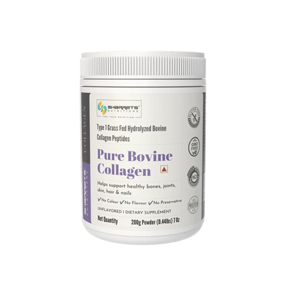 Pure Bovine Collagen Peptides Powder | Grass Fed Type I Collagen