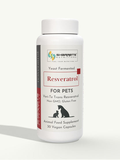Resveratrol 250mg supplements for Pets - Sharrets Nutritions LLP