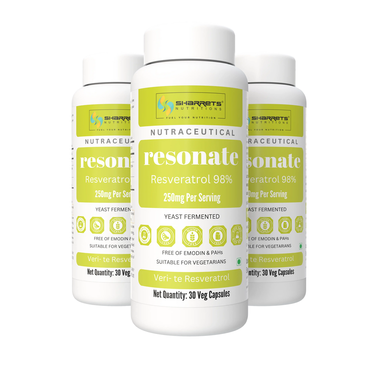 Trans-Resveratrol Supplements in India – 98% Pure Yeast-Fermented German Origin