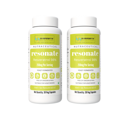 Trans-Resveratrol Supplements in India – 98% Pure Yeast-Fermented German Origin