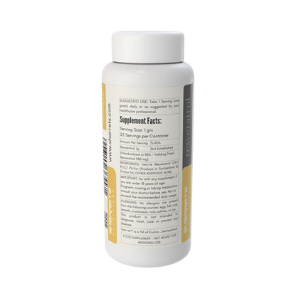 Trans-Resveratrol Powder 98% Pure | Yeast Fermented I Sharrets