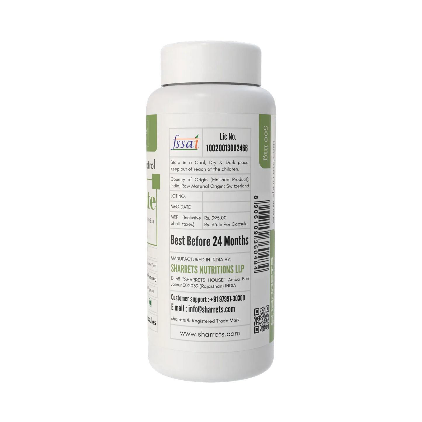 Sharrets Resveratrol Supplements