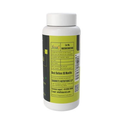 Stevia plant based sugar substitute powder