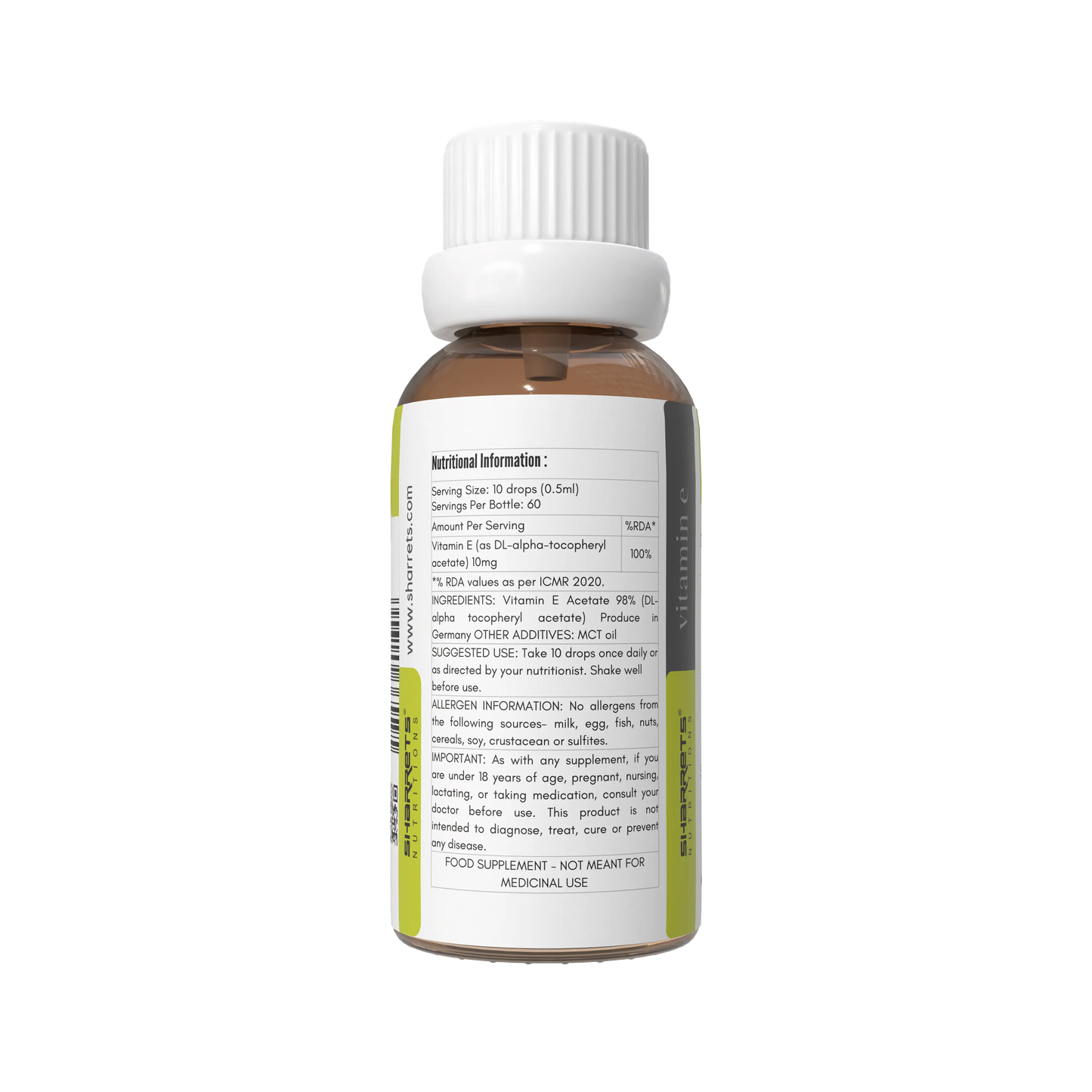Sharrets Vitamin E Drops - 30ml 
