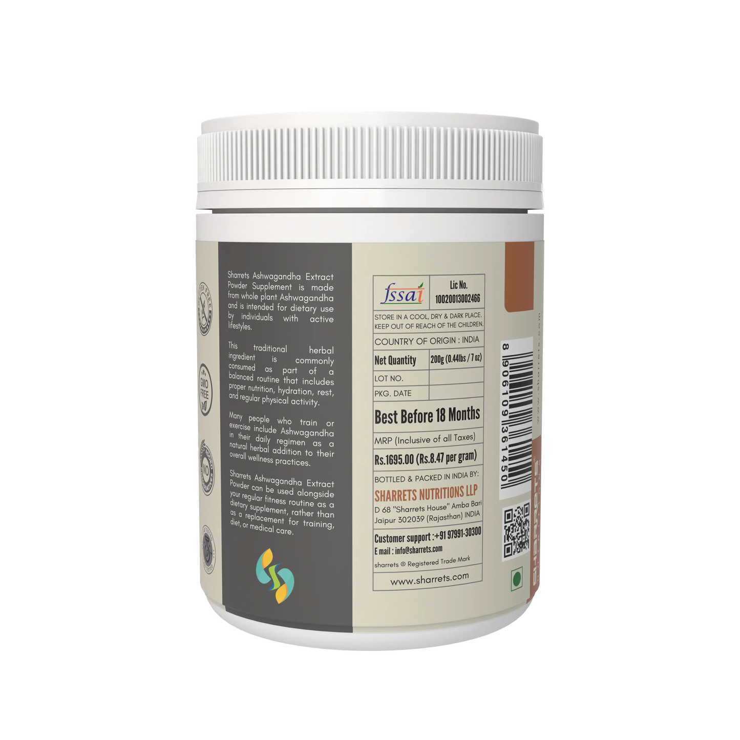 sharrets Ashwagandha Extract Powder for Stress Relief & Energy Boost

Best Ashwagandha Supplement In India