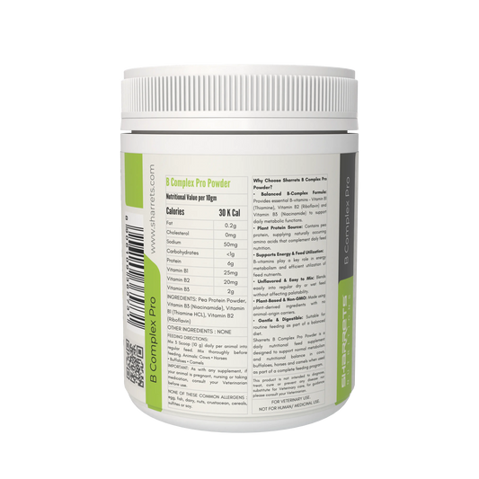B Complex Pro Powder for Cows, Buffaloes, Horses & Camels