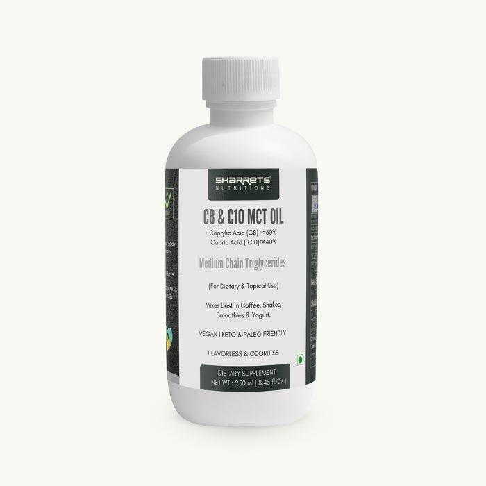 C8 C10 MCT oil - Sharrets Nutritions LLP