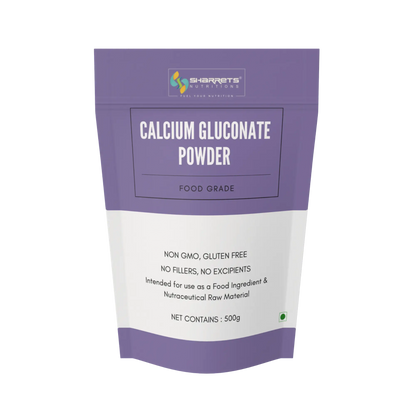 Calcium Gluconate Powder 500g – Food Grade Calcium Source