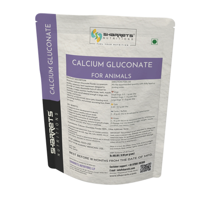 Calcium Gluconate Powder For Animals