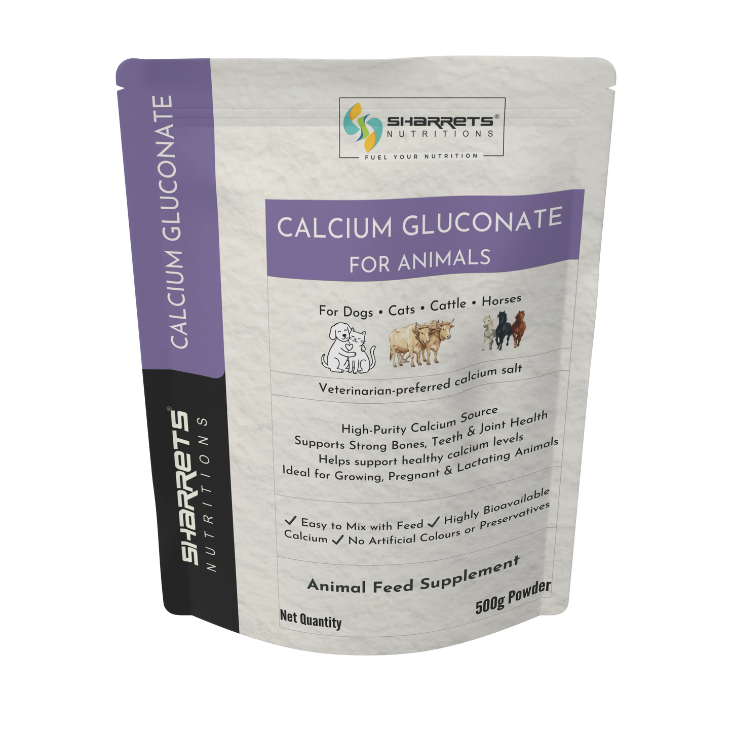 Calcium Gluconate Powder For Animals