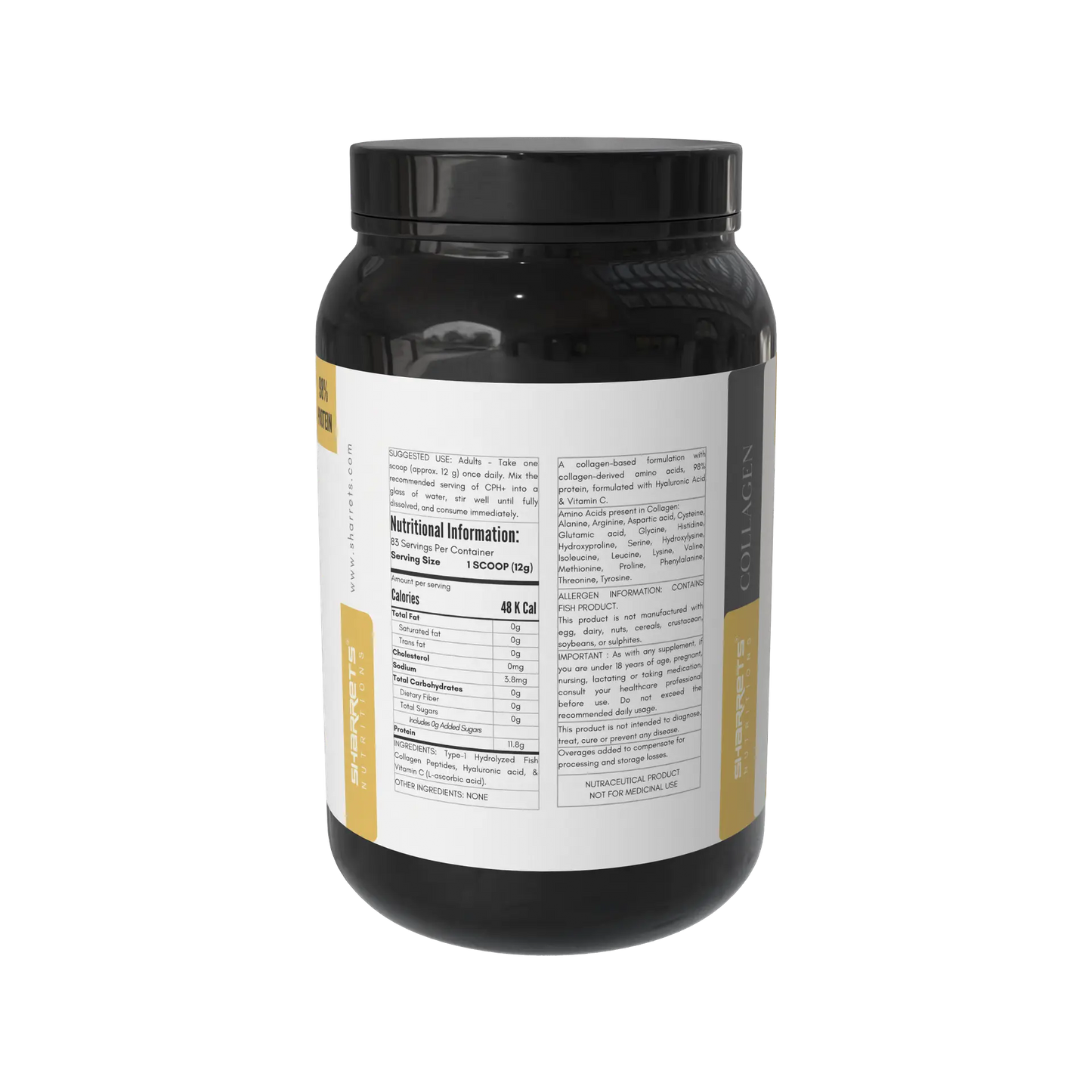 Sharrets CPH+ Fish Collagen Supplement- Best collagen powders in india