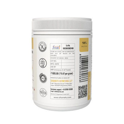 Sharrets CPH+ Marine Collagen Powder (Type 1) with Vitamin C & Hyaluronic Acid- Unflavored 200g