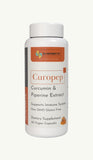 Curcumin piperine supplement capsules