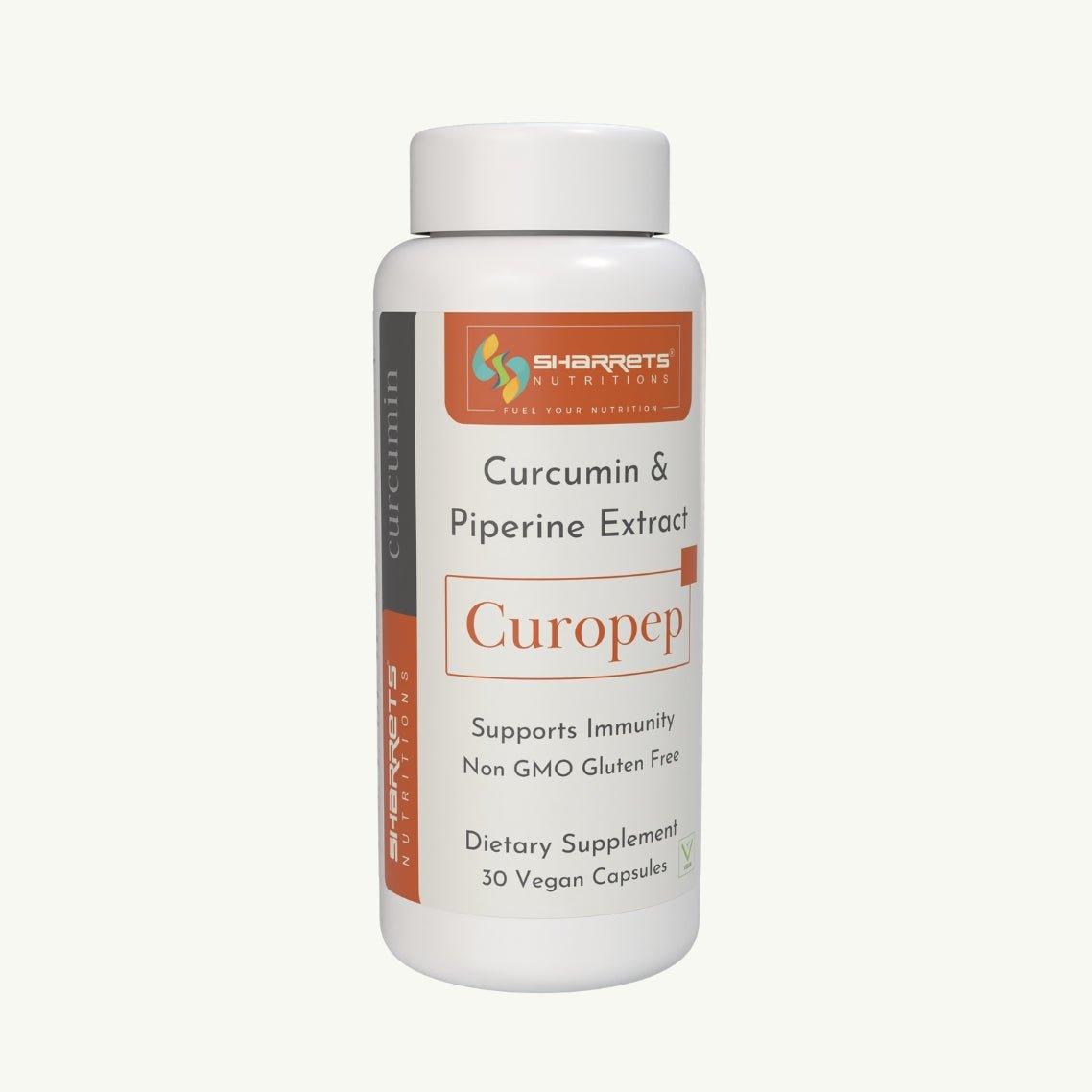 Curcumin piperine capsules - Sharrets Nutritions LLP