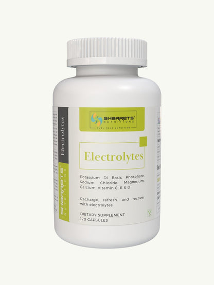 Electrolytes Supplement Capsules - Sharrets Nutritions LLP