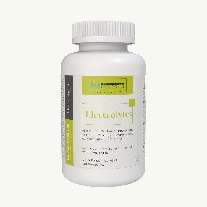 Electrolytes Supplement Capsules - Sharrets Nutritions LLP