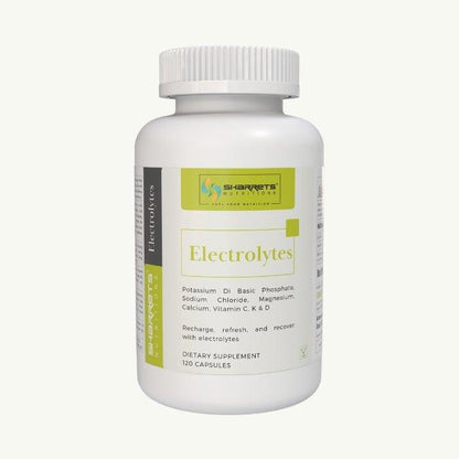 Electrolytes Supplement Capsules - Sharrets Nutritions LLP
