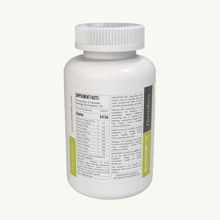 Electrolytes Supplement Capsules - Sharrets Nutritions LLP