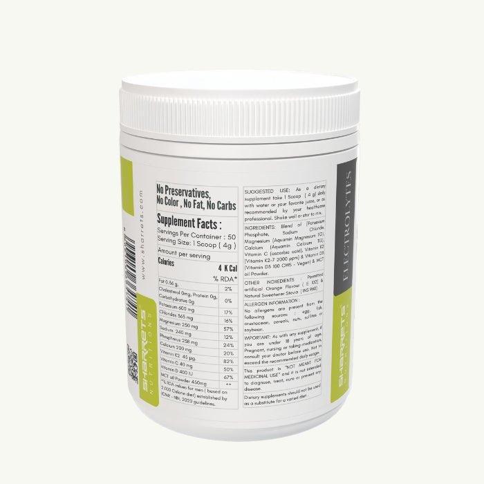 Electrolytes Powder Supplement - Sharrets Nutritions LLP
